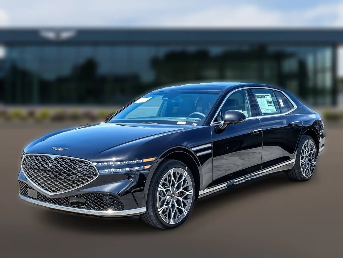 Genesis G90 3.5T e-SC AWD 2026 — side view