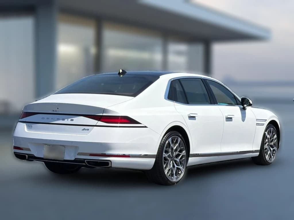 Genesis G90 3.5T e-SC AWD 2026 — side view