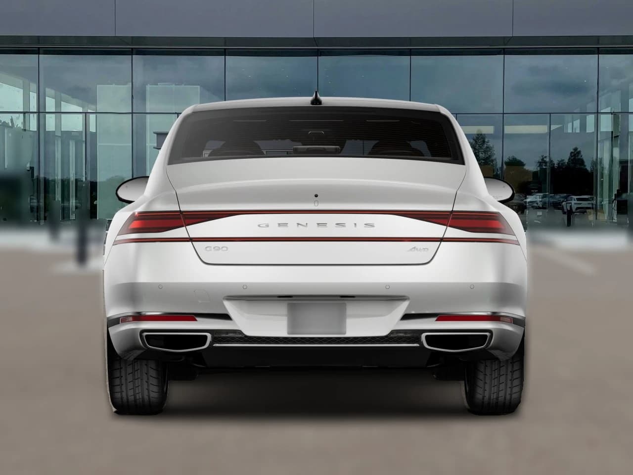 Genesis G90 3.5T e-SC AWD 2026 — side view