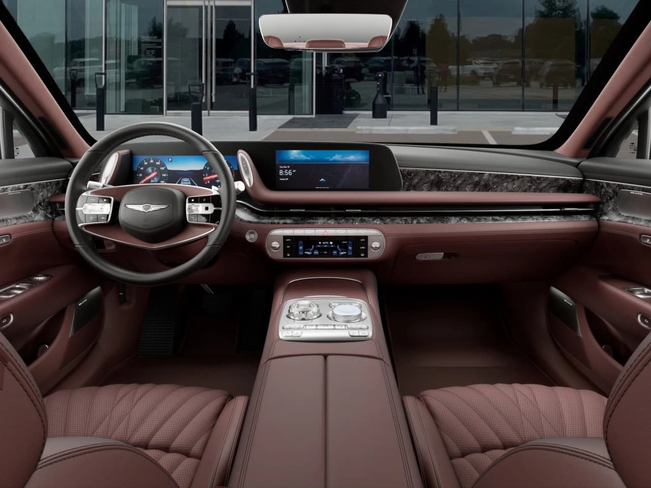 Genesis G90 3.5T e-SC AWD 2026 — side view