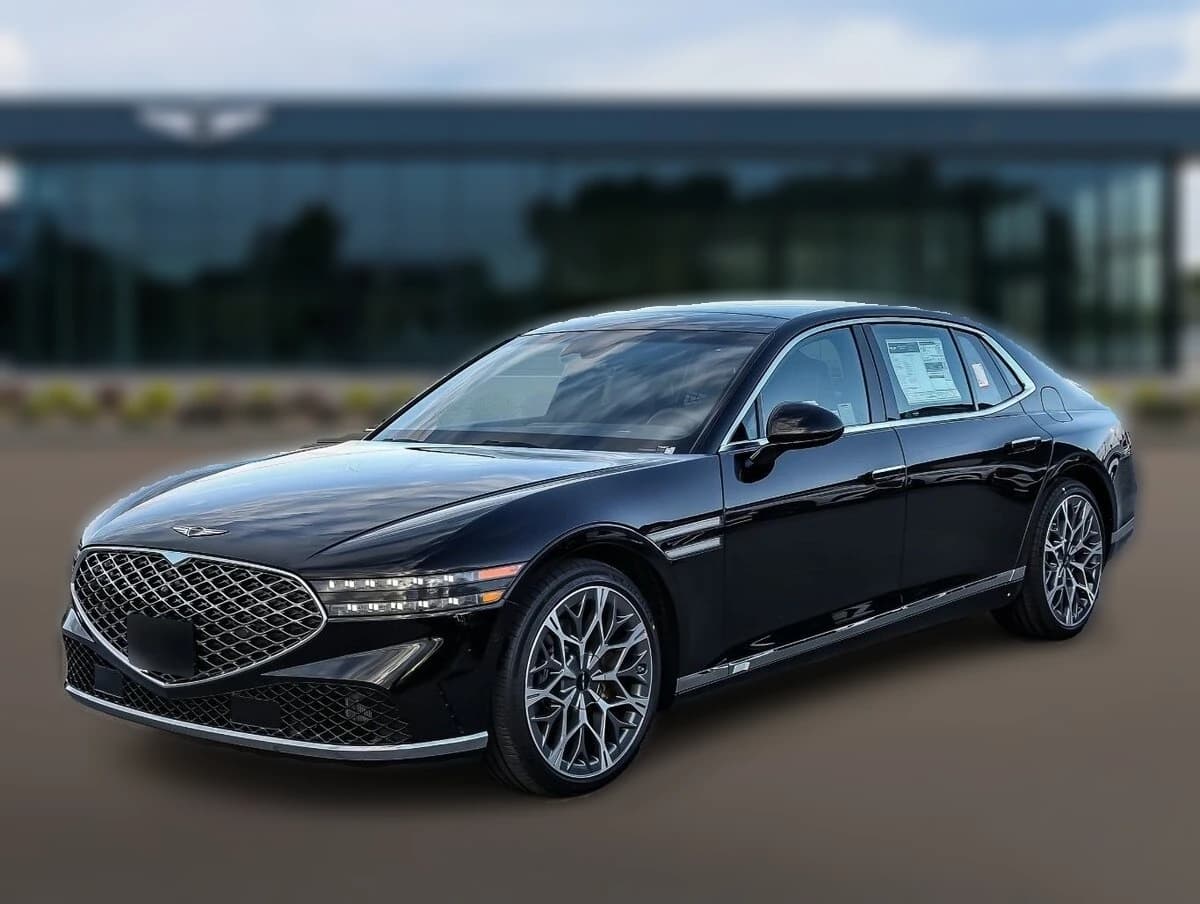Genesis G90 e-SC 3.5T AWD 2026 — side view