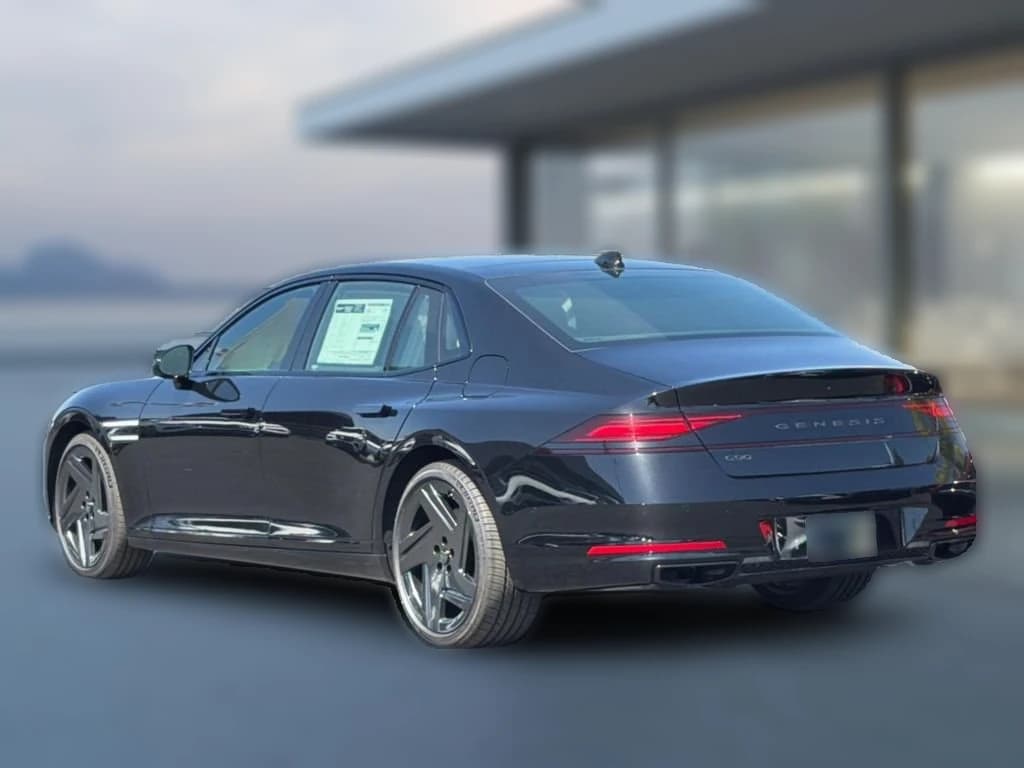 Genesis G90 3.5T e-SC Prestige Black AWD 2026 — side view