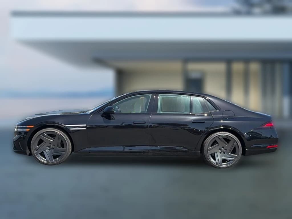Genesis G90 3.5T e-SC Prestige Black AWD 2026 — side view