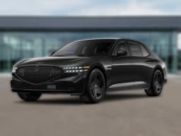 Genesis G90 3.5T e-SC Prestige Black AWD 2026 — side view