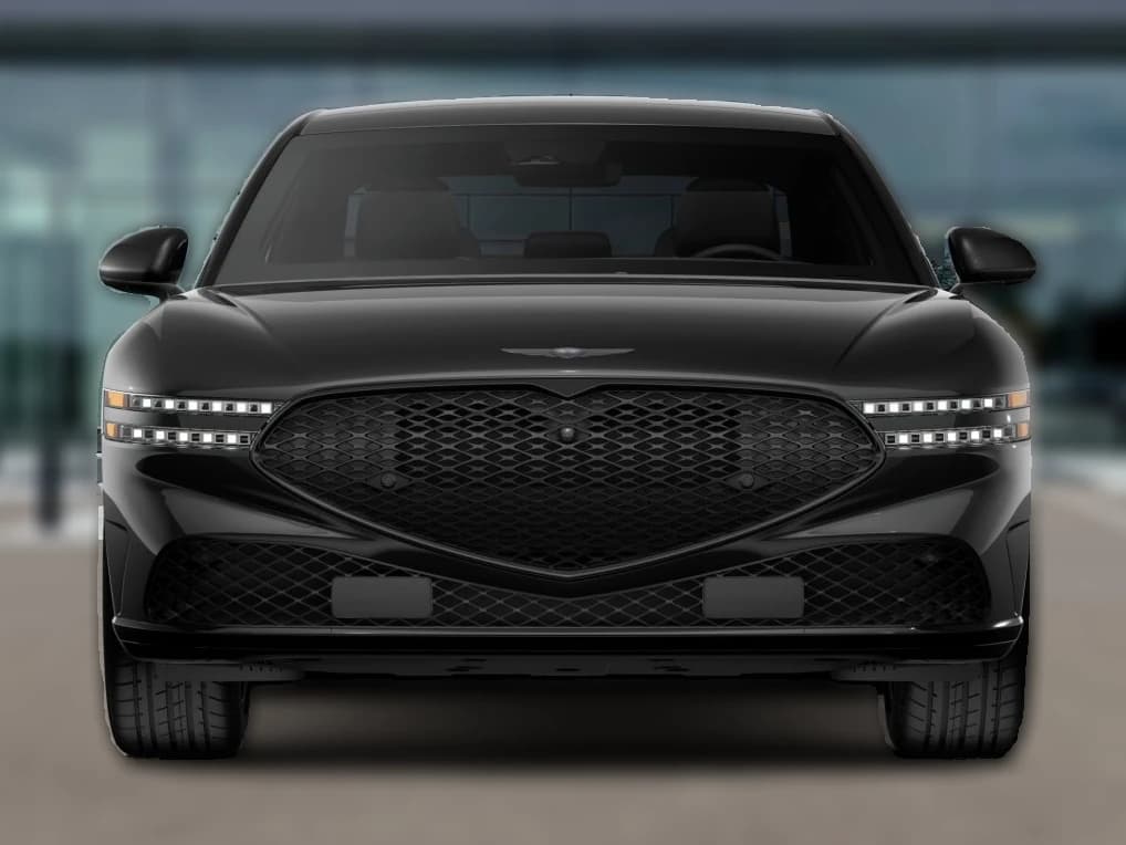 Genesis G90 3.5T e-SC Prestige Black AWD 2026 — side view