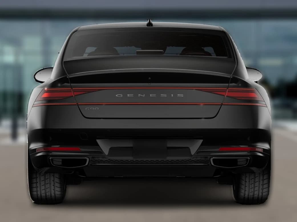 Genesis G90 3.5T e-SC Prestige Black AWD 2026 — side view