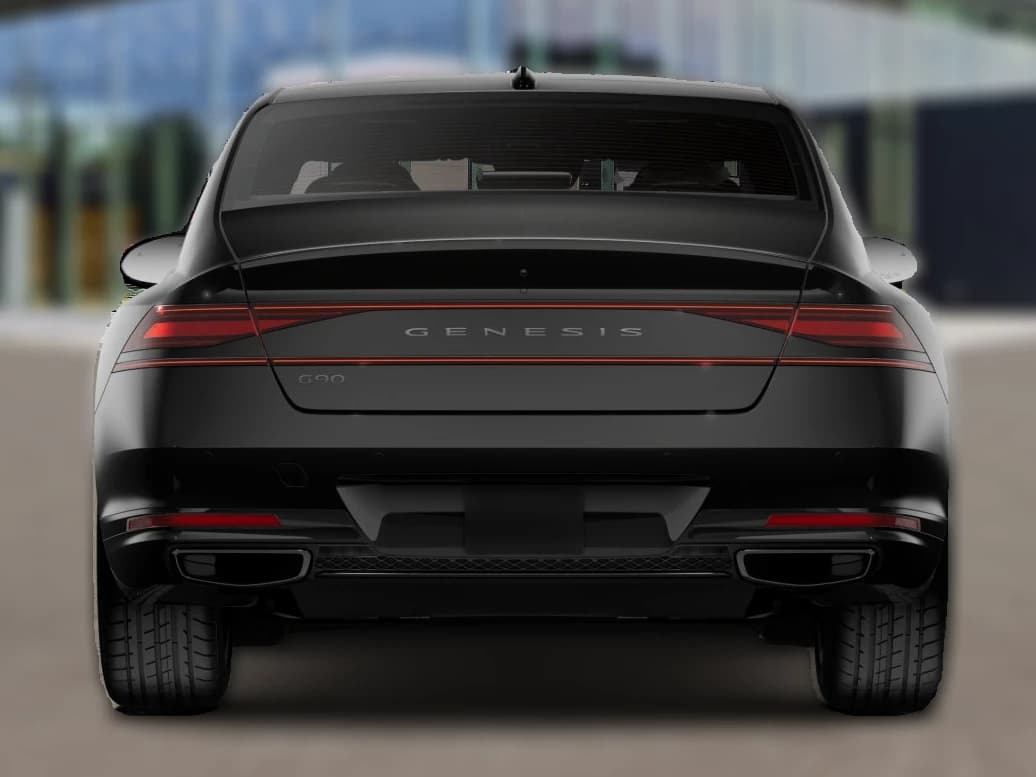 Genesis G90 e-SC Prestige Black 3.5T AWD 2026 — side view