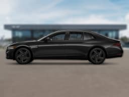 Genesis G90 3.5T e-SC Prestige Black AWD 2026 — side view