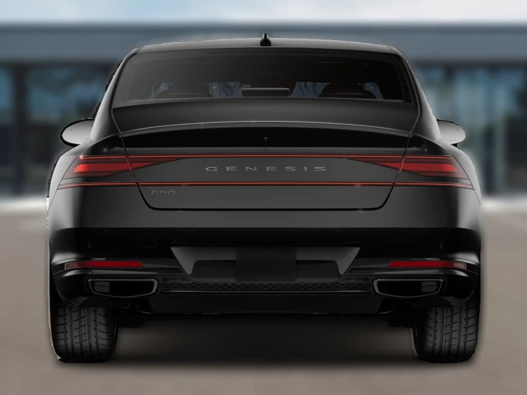 Genesis G90 3.5T e-SC Prestige Black AWD 2026 — side view