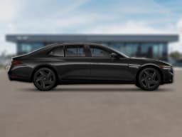 Genesis G90 3.5T e-SC Prestige Black AWD 2026 — side view