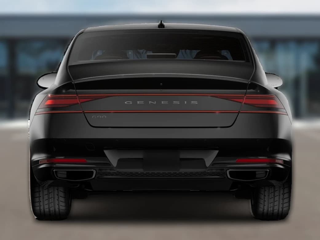 Genesis G90 3.5T e-SC Prestige Black AWD 2026 — side view
