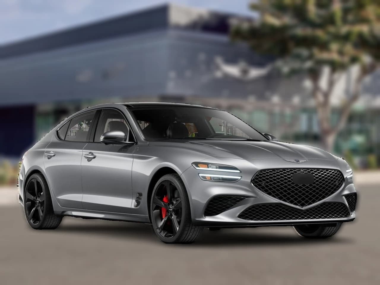 Genesis G70 3.3T Sport Prestige RWD 2026 — side view