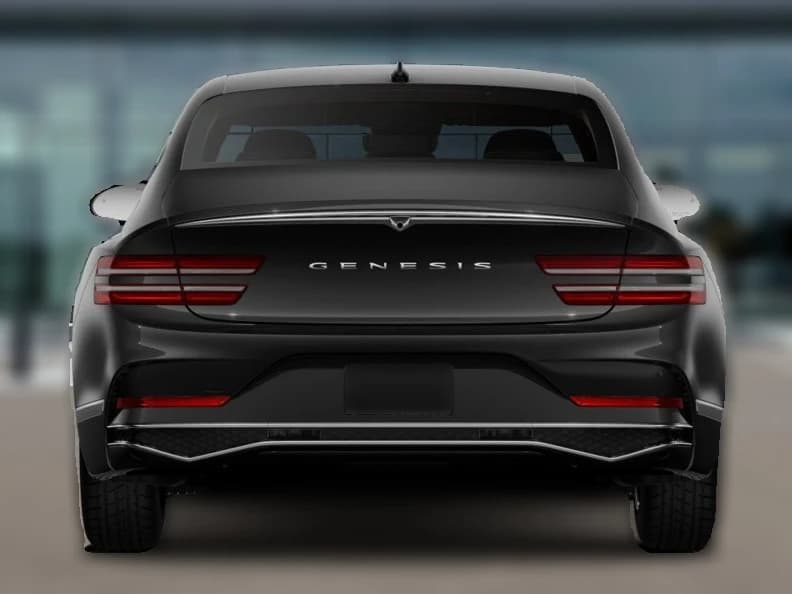 Genesis G80 2.5T AWD 2027 — side view