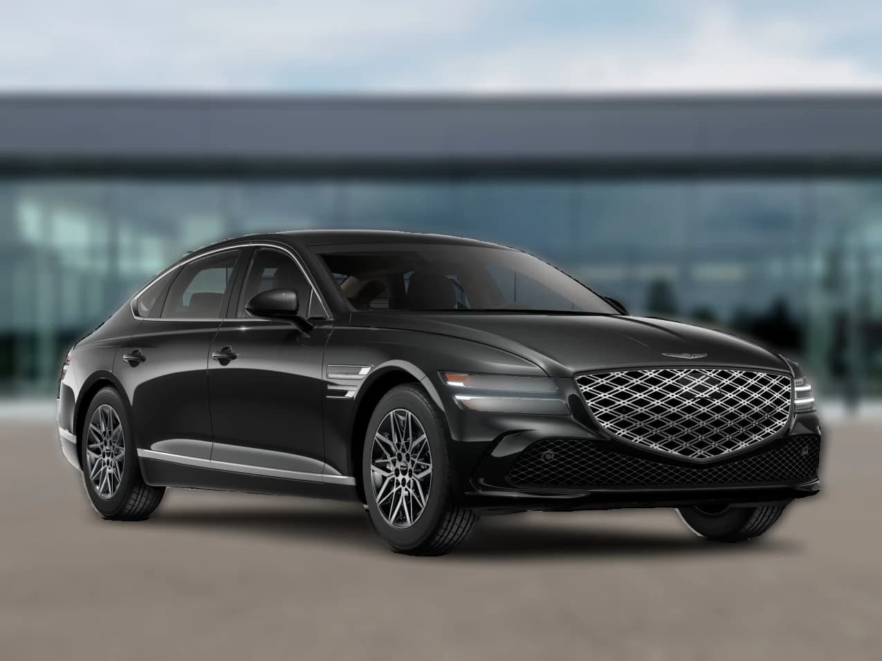 Genesis G80 2.5T AWD 2027 — side view