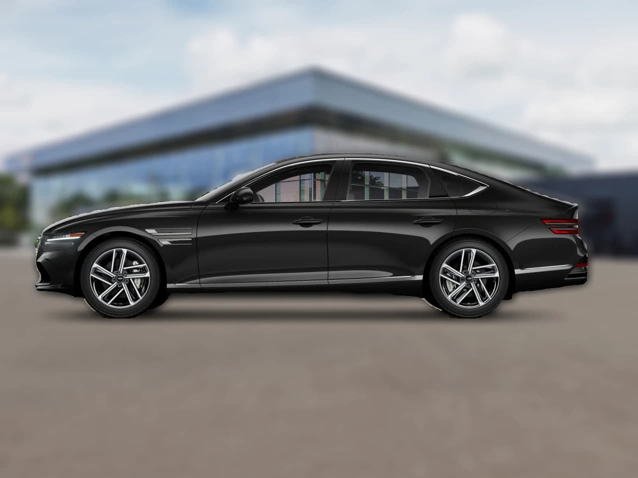 Genesis G80 2.5T Advanced AWD 2027 — side view