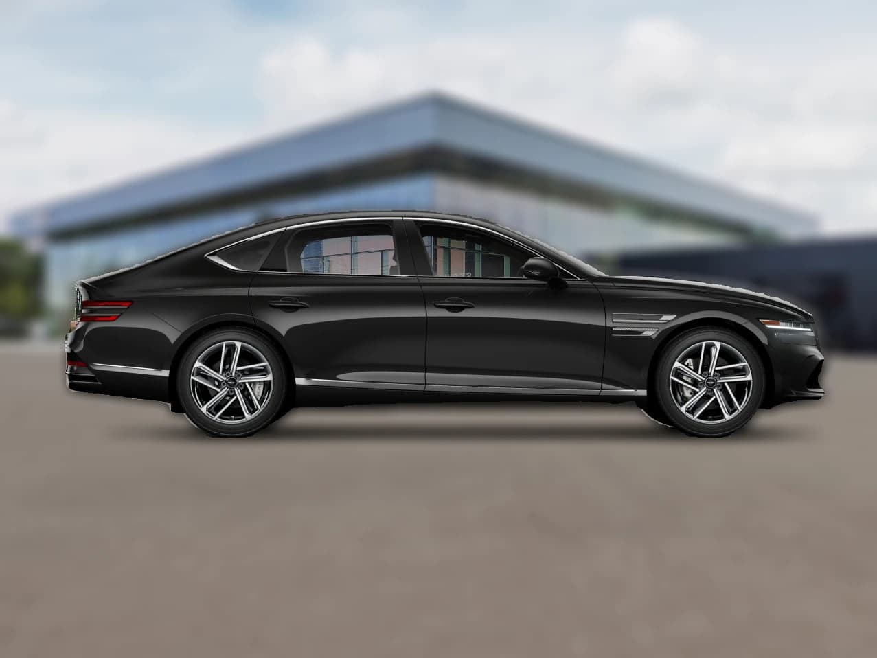 Genesis G80 2.5T Advanced AWD 2027 — side view