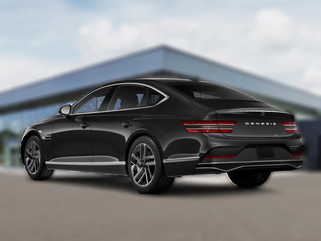 Genesis G80 2.5T Advanced AWD 2027 — side view