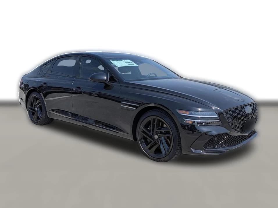 Genesis G80 3.5T Prestige Black AWD 2026 — side view
