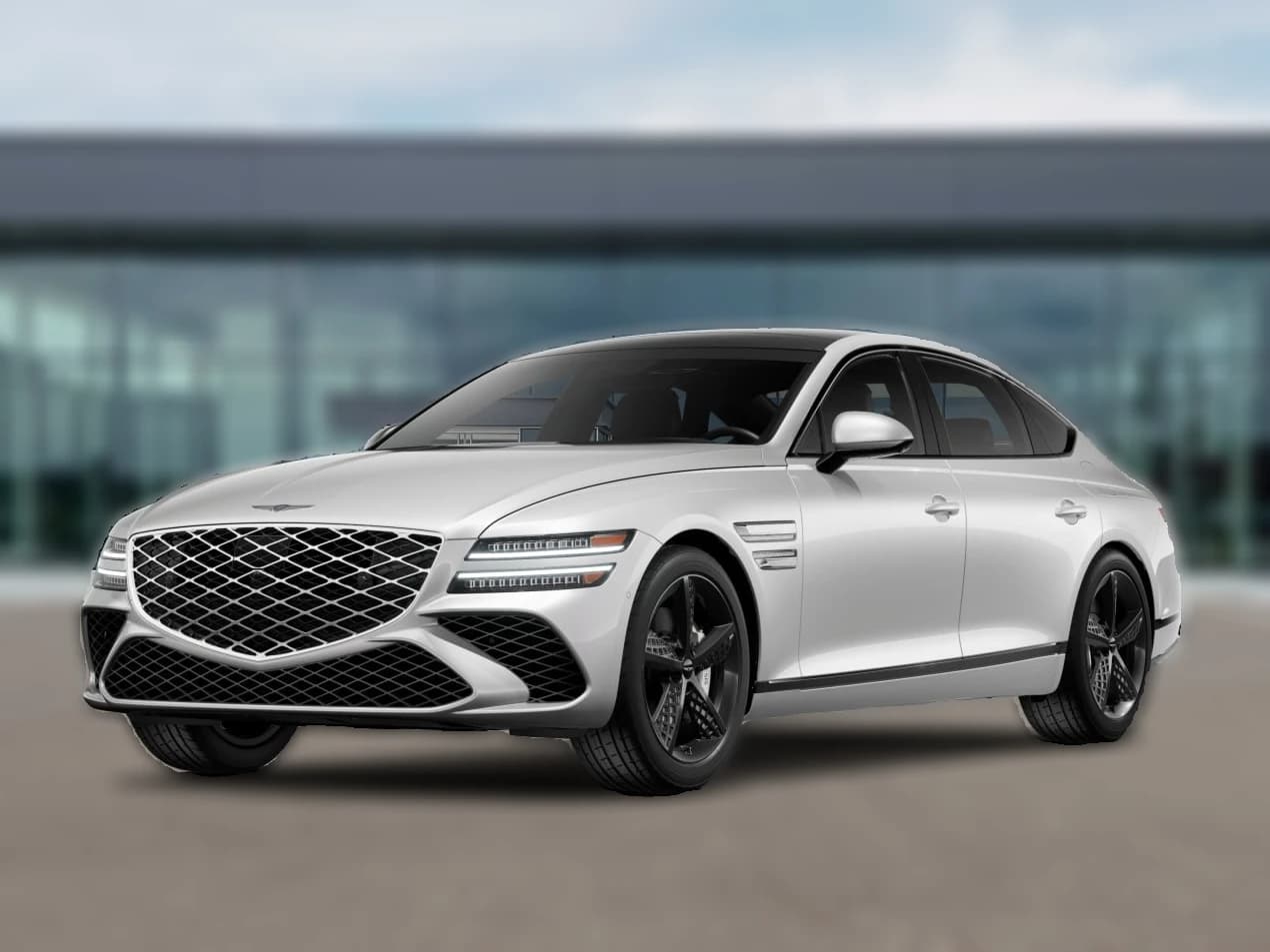 Genesis G80 3.5T Sport Prestige AWD 2027 — side view