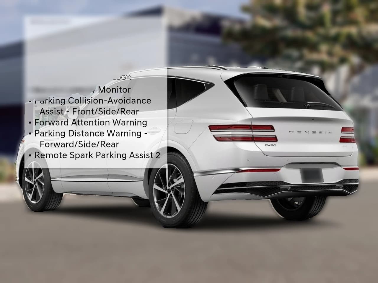 Genesis GV80 2.5T Advanced AWD 2026 — side view