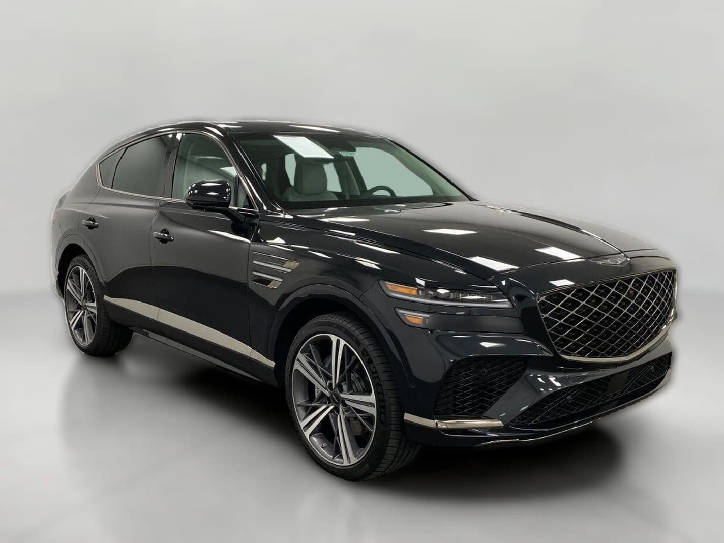 Genesis GV80 Coupe 3.5T e-SC Prestige AWD 2027 — side view