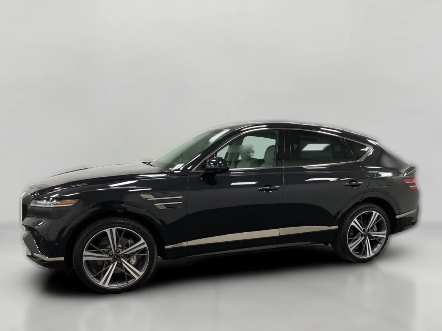 Genesis GV80 Coupe 3.5T e-SC Prestige AWD 2027 — side view