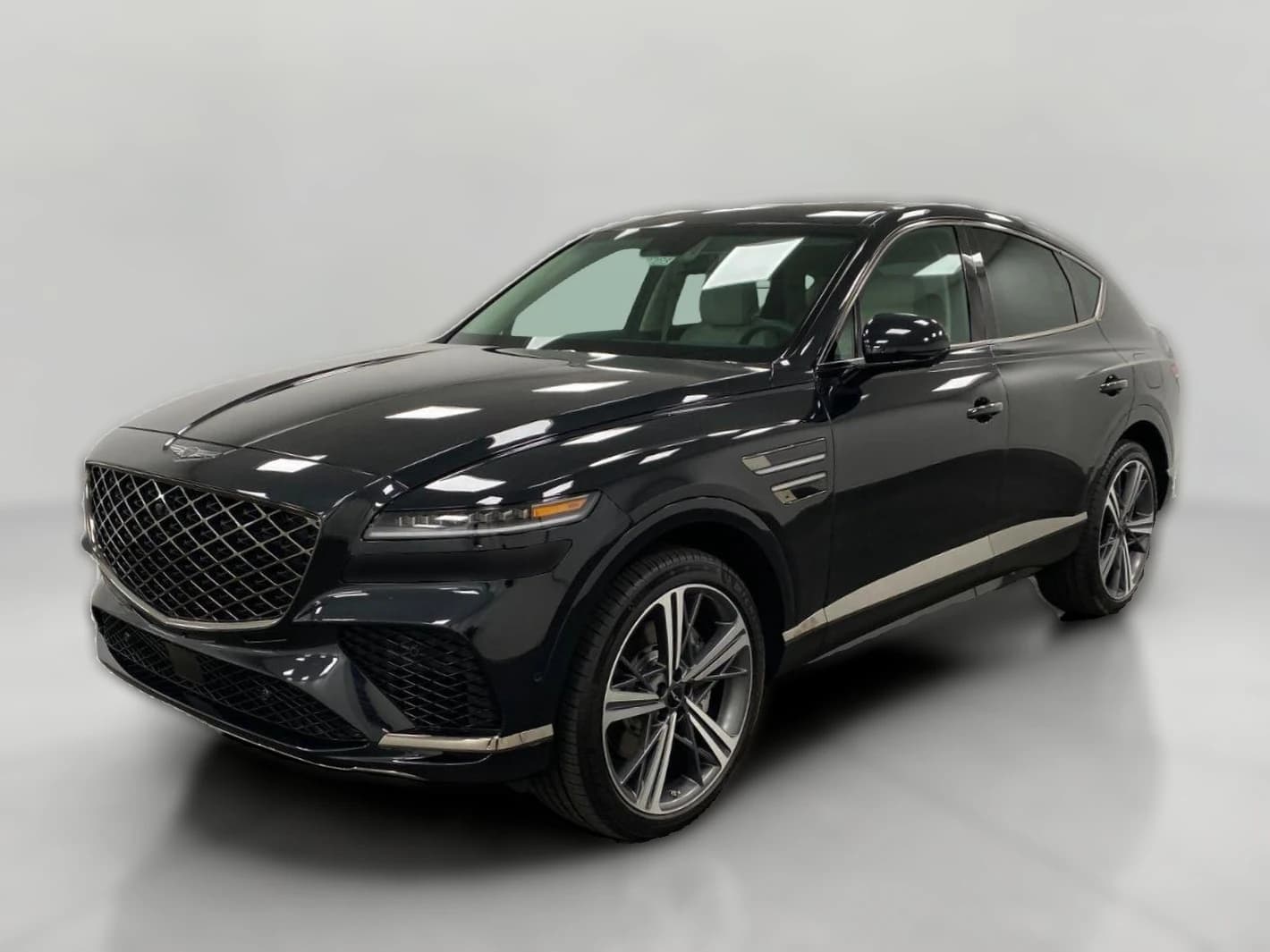 Genesis GV80 Coupe 3.5T e-SC Prestige AWD 2027 — side view