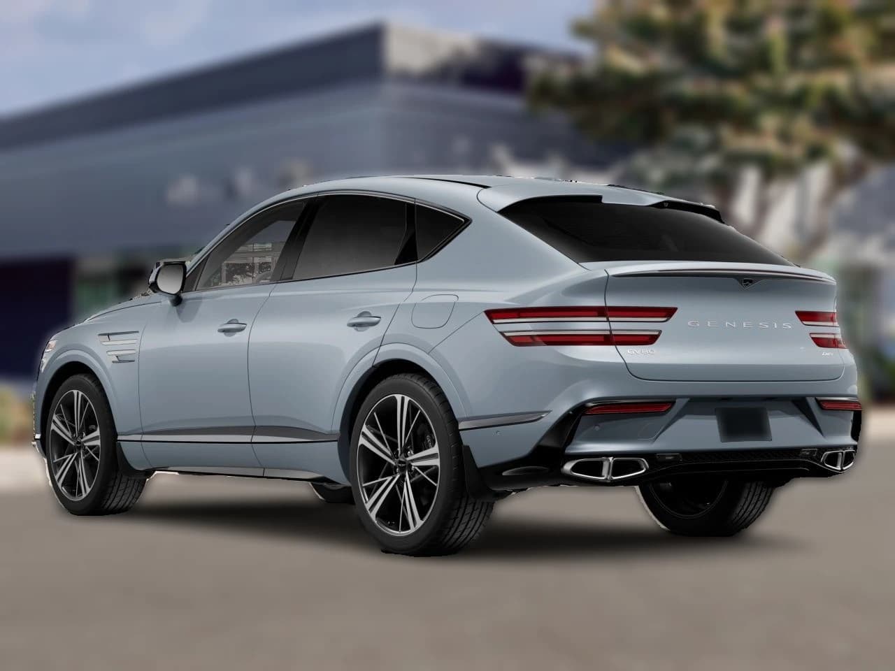 Genesis GV80 Coupe 3.5T e-SC AWD 2026 — side view