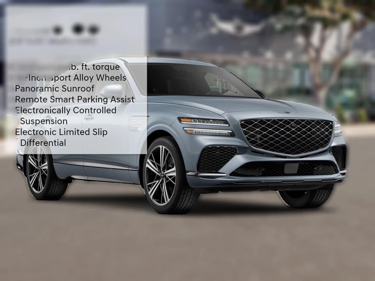Genesis GV80 Coupe 3.5T e-SC AWD 2026 — side view
