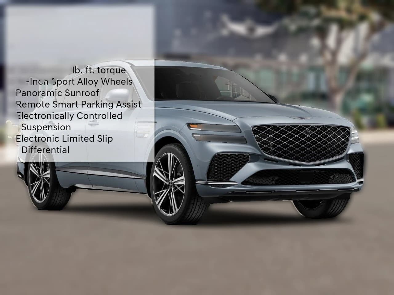 Genesis GV80 Coupe 3.5T e-SC AWD 2026 — side view