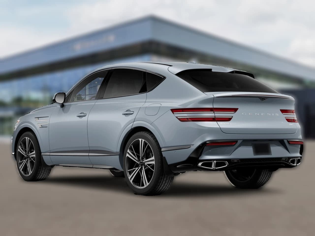 Genesis GV80 Coupe 3.5T e-SC AWD 2026 — side view