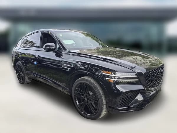 Genesis GV80 Coupe 3.5T e-SC Prestige Black AWD 2027 — side view