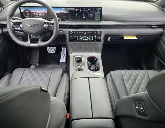 Genesis GV80 Coupe 3.5T e-SC Prestige Black AWD 2027 — side view