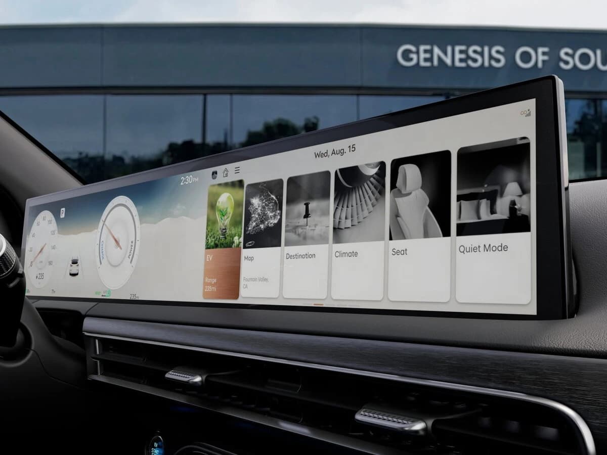 Genesis GV60 19" RWD 2027 — side view