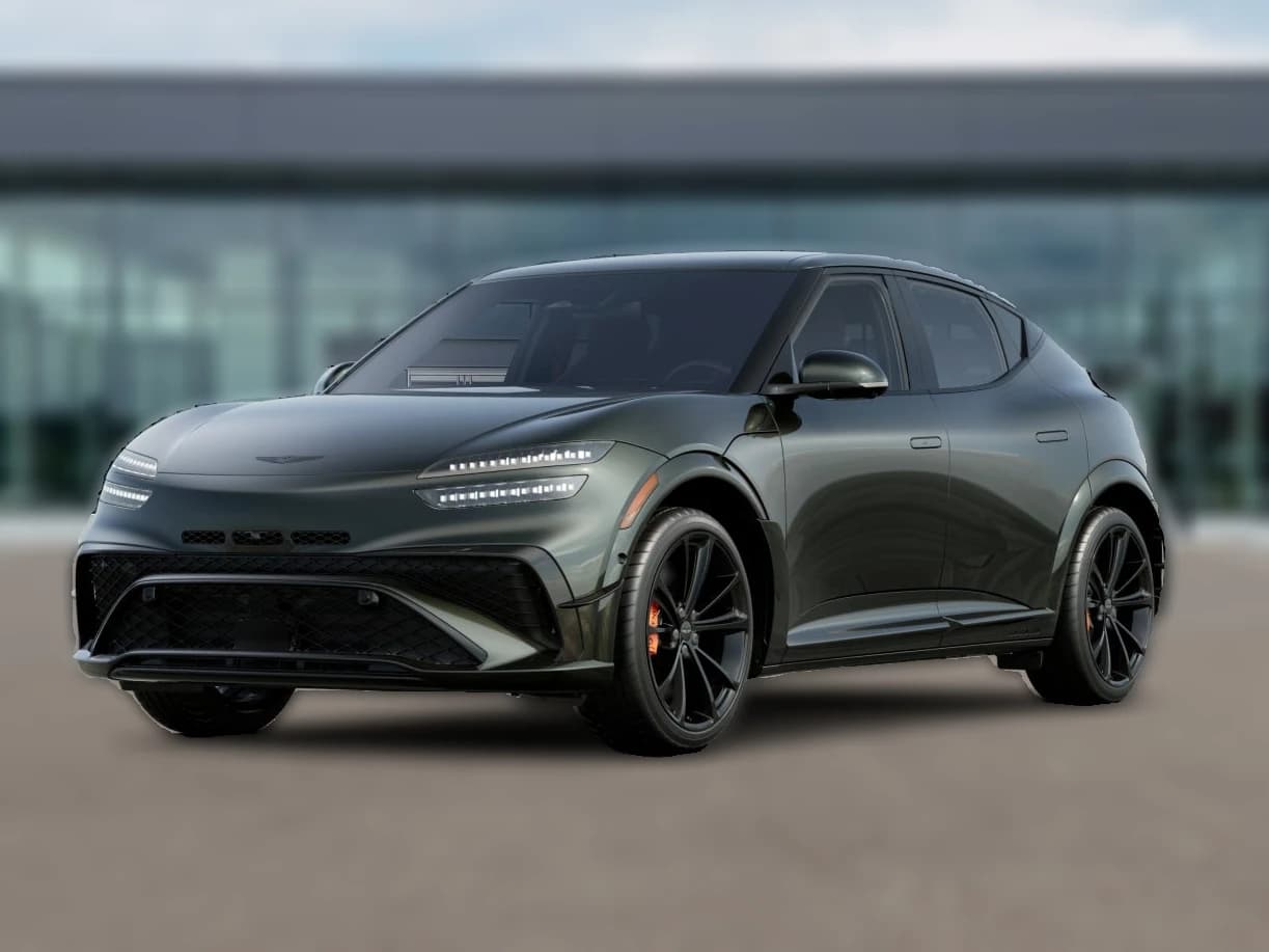 Genesis GV60 Magma Base AWD 2027 — side view
