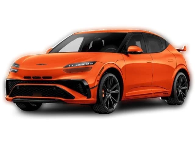 Genesis GV60 Magma Base AWD 2027 — side view