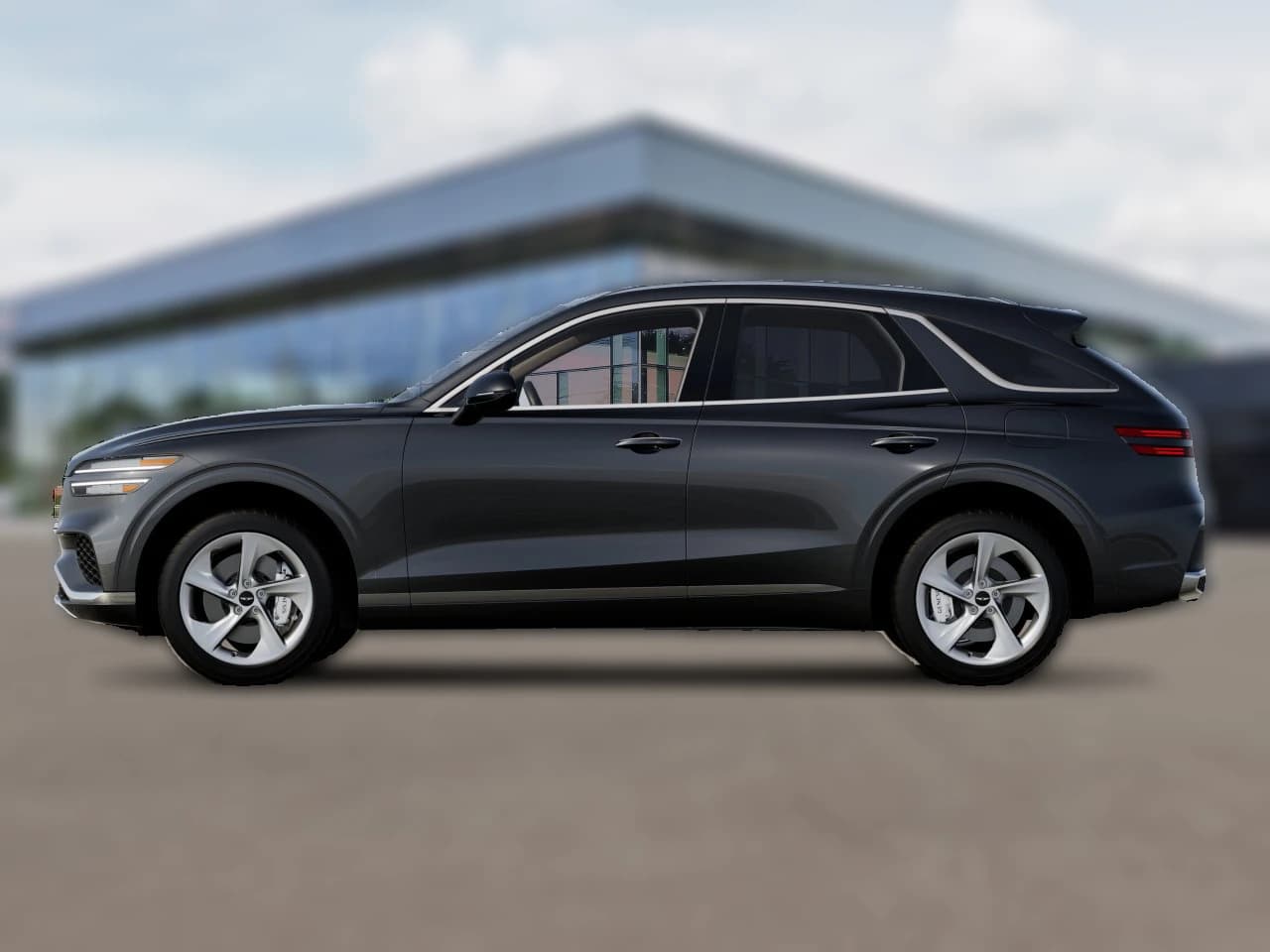 Genesis GV70 2.5T AWD 2027 — side view