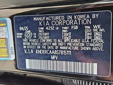 Kia Seltos EX IVT AWD 2025 — side view