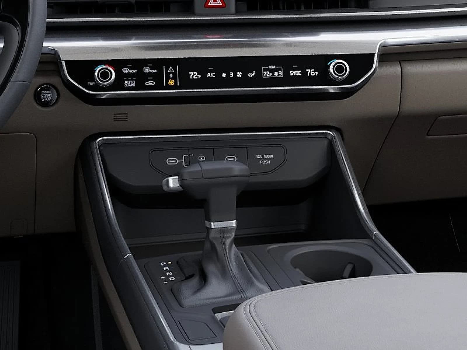 Kia Carnival LXS FWD 2027 — side view