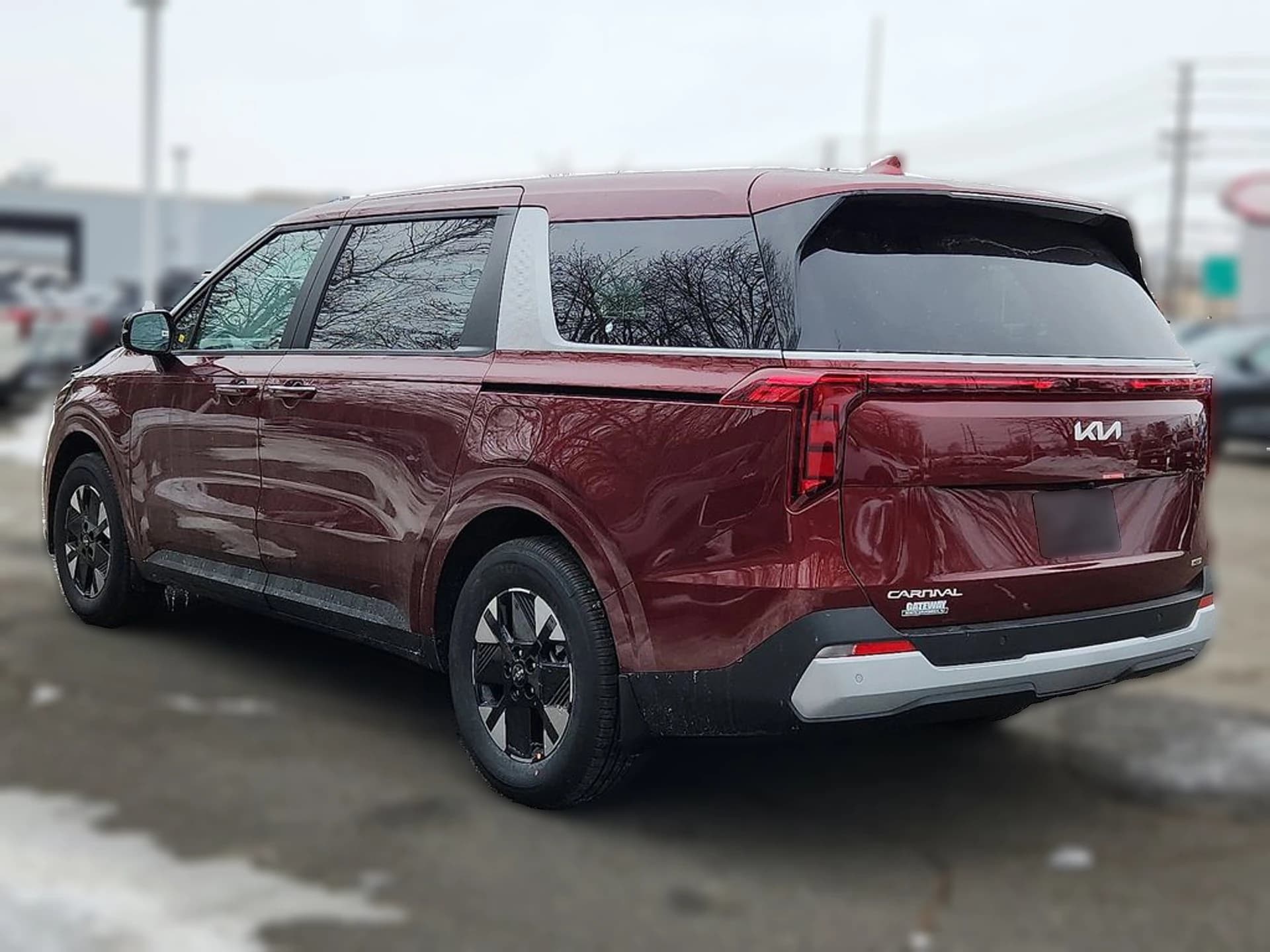 Kia Carnival Hybrid LXS FWD 2026 — side view