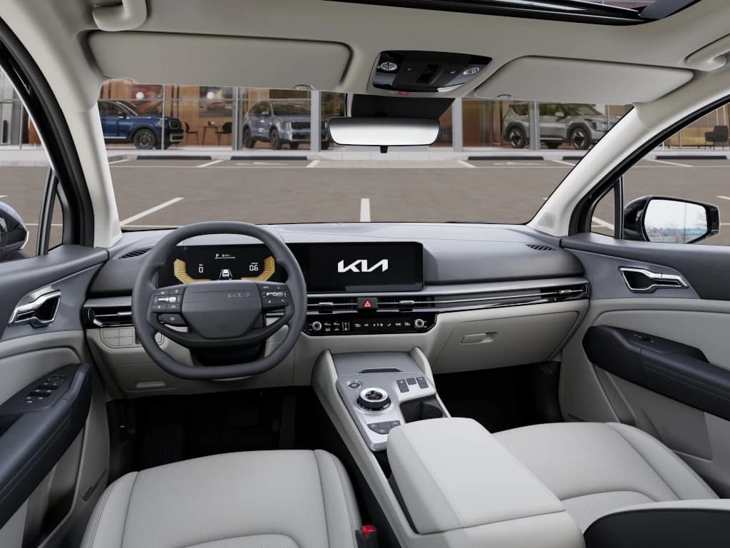 Kia Sportage Hybrid EX FWD 2027 — side view