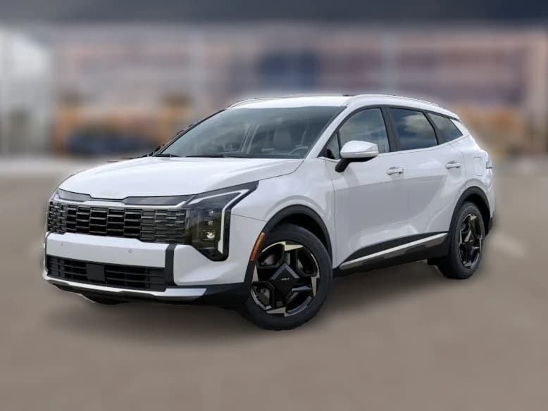 Kia Sportage Hybrid EX AWD 2027 — side view