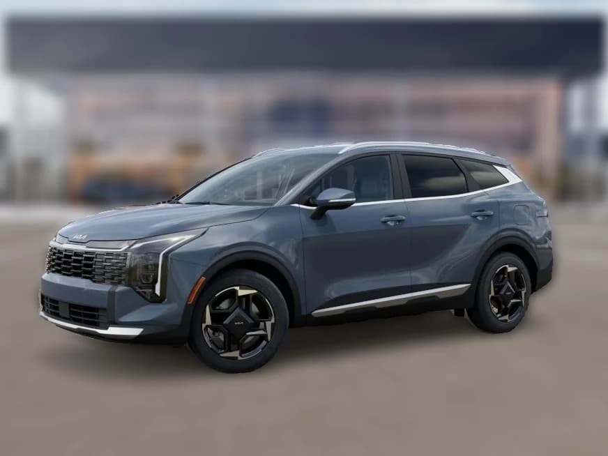 Kia Sportage Hybrid EX AWD 2027 — side view