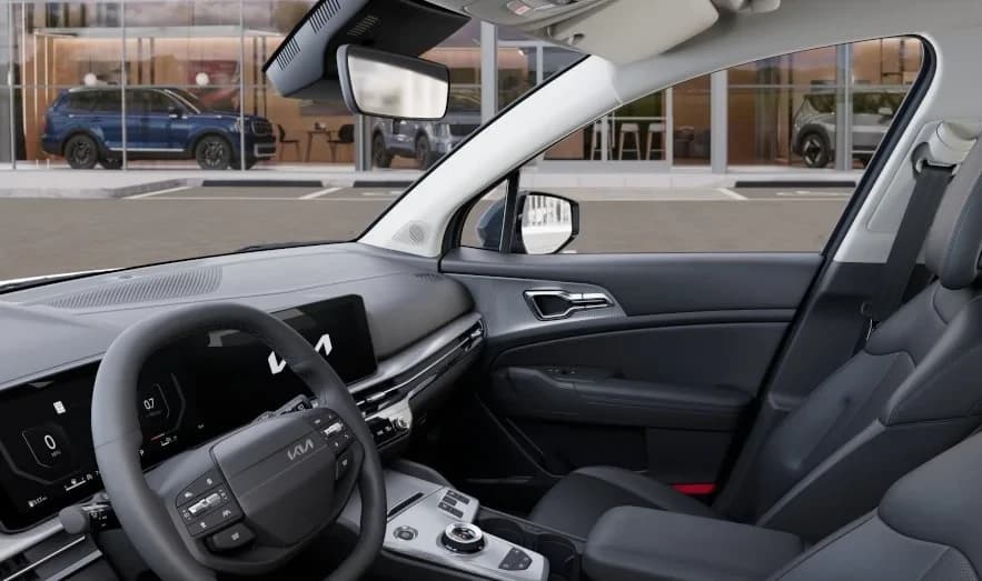 Kia Sportage Hybrid EX AWD 2027 — side view