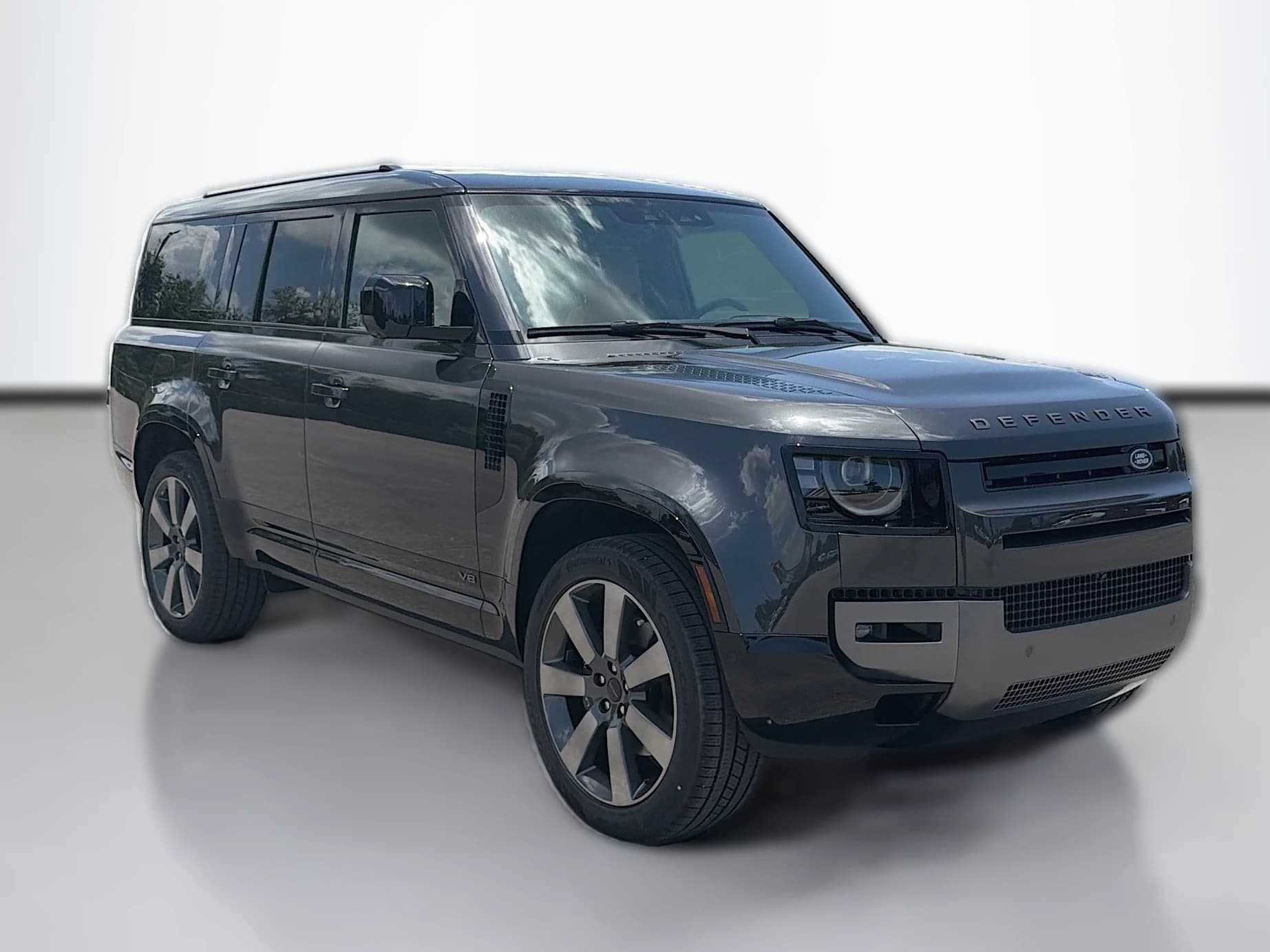 Land Rover Defender V8 130 P500 2026 — side view