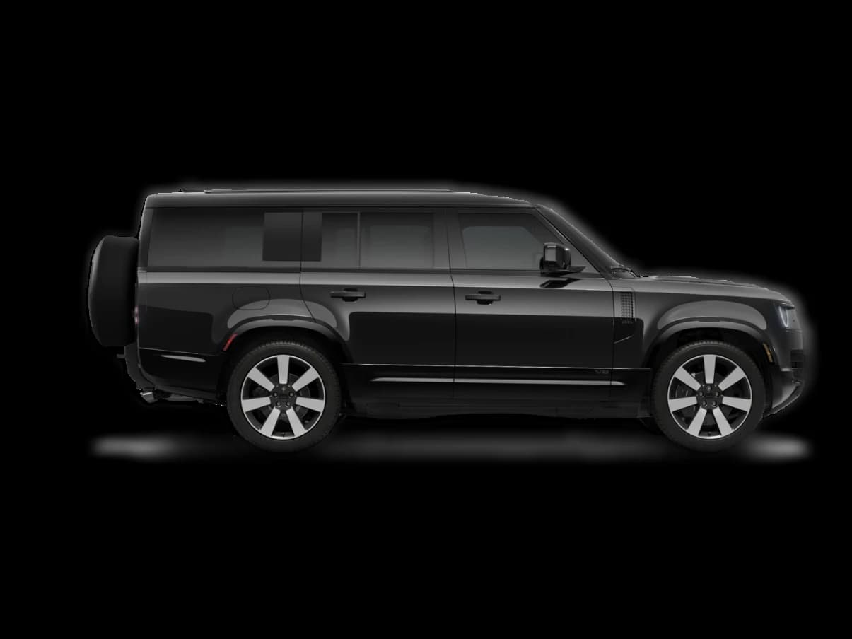 Land Rover Defender V8 130 P500 2026 — side view