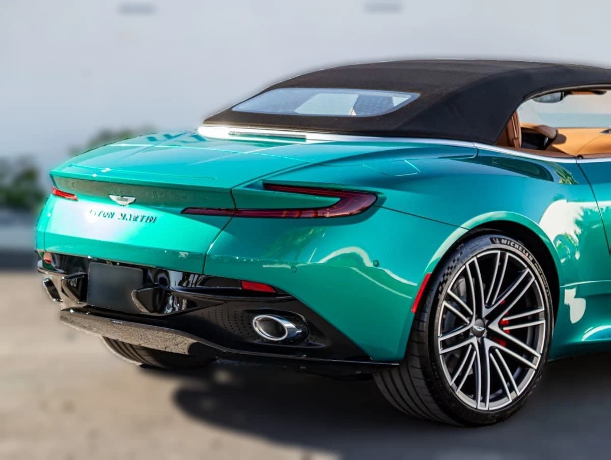 Aston Martin DB12 Volante Volante 2026 — side view