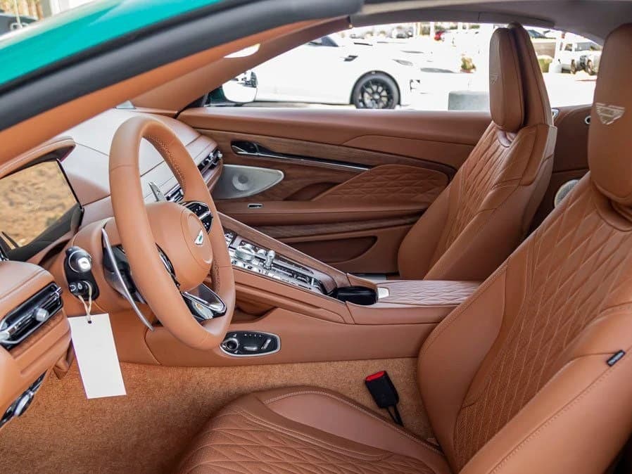 Aston Martin DB12 Volante Volante 2026 — side view