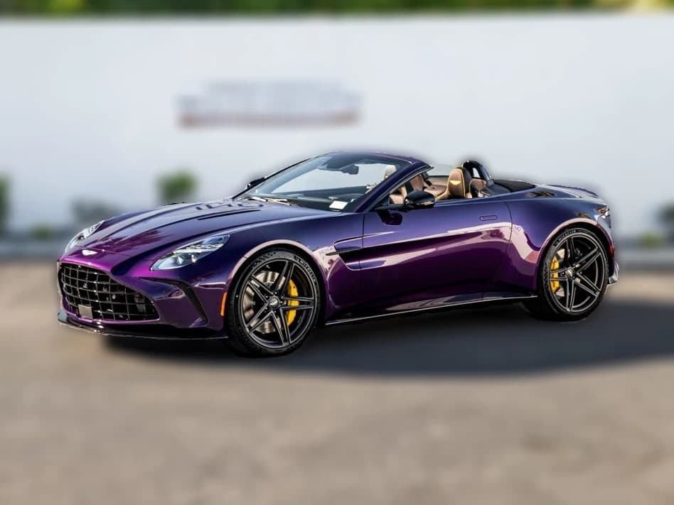 Aston Martin Vantage Base Roadster 2026 — side view