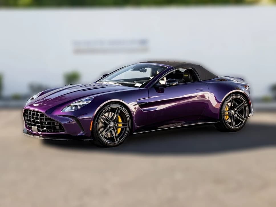 Aston Martin Vantage Base Roadster 2026 — side view